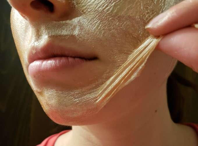 face peel mask